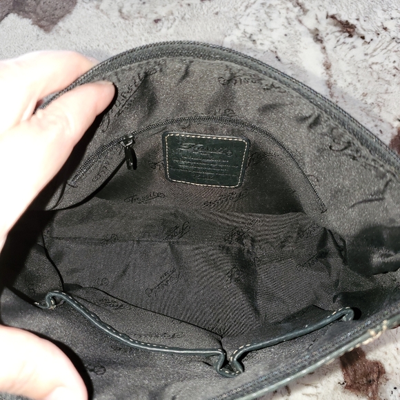 Fossil Leather Handbag With Braided Strap - Picture 12 of 17